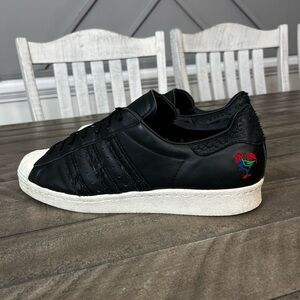 Adidas SuperStar Year of the Roster Sz US 13 Blac